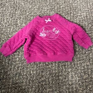 Baby gear sweater